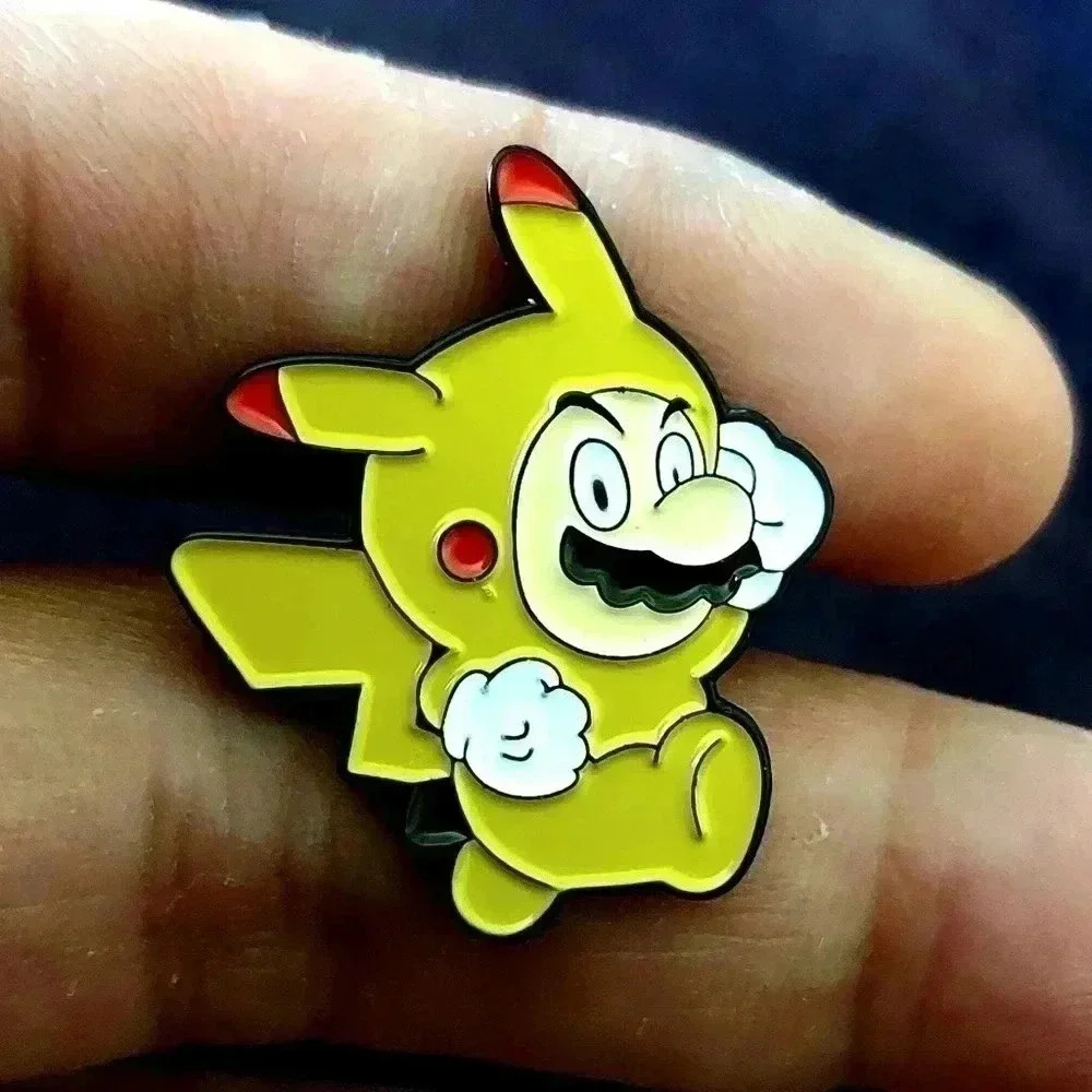 Super Mario Pikuchu Hot Pin